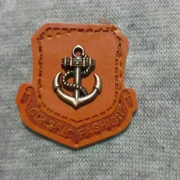 Gray jacket long sleeve, sweatshirt type - Picture 2 of 7